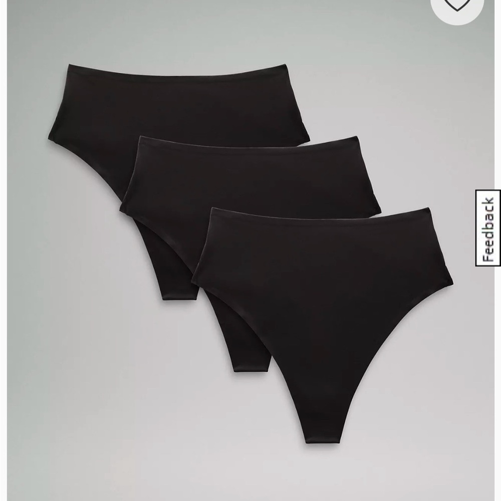 Lululemon High waist Thongs (3)